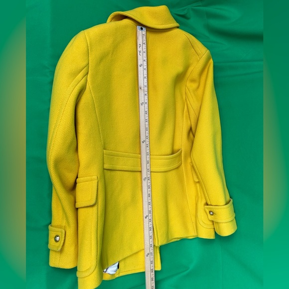 J. Crew Stadium Cloth by Nello Gori Double Breasted Women’s Topcoat. Size 10. - Picture 12 of 16